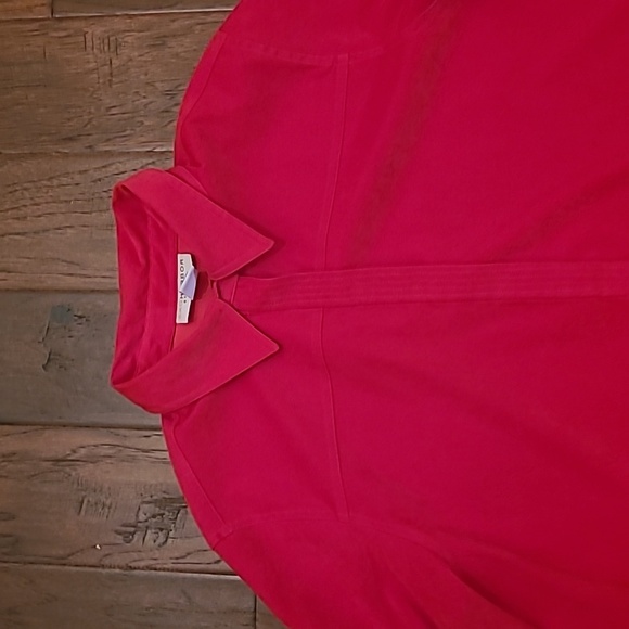 💥3for$12💥 Sag Harbor women's red shacket size 1X - Picture 2 of 8